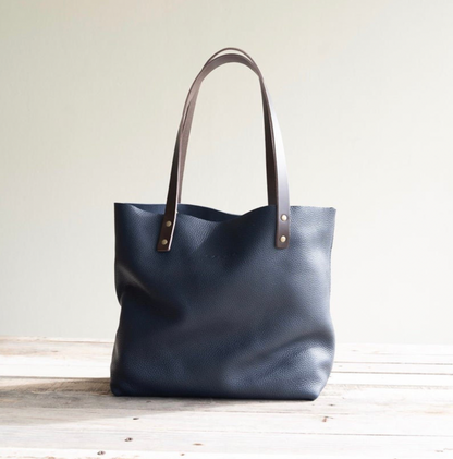 CLOUD - Handmade Pebble Leather Tote Bag